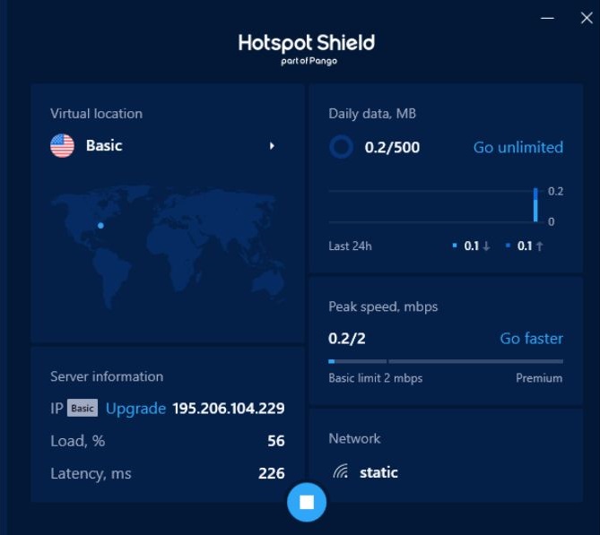 Cài đặt VPN Hotspot Shield chơi game Go88 miễn phí